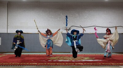【戲曲新聞】戲曲學院姊妹校巴黎第八大學師生來台交流   勤習京劇、歌仔戲 粉墨登台驚豔全場