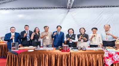 【中央通訊社】文總年度藝文茶會　賴總統籲請國人支持文化發展